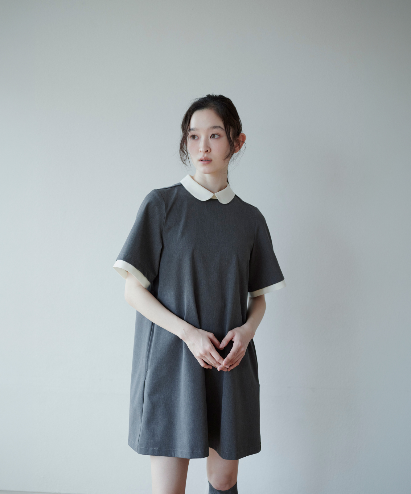 ≪通常販売≫bicolor mini dress ≪通常販売≫bicolor mini dress