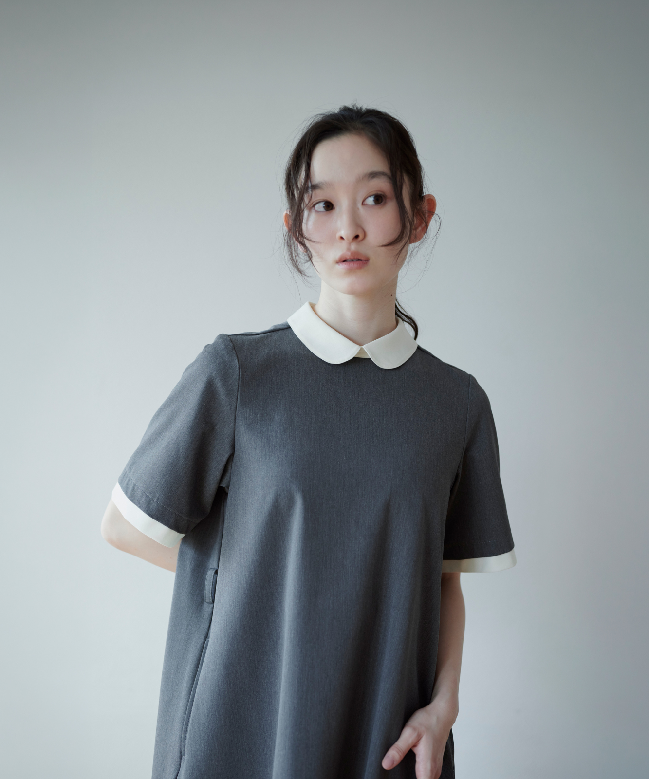≪通常販売≫bicolor mini dress ≪通常販売≫bicolor mini dress