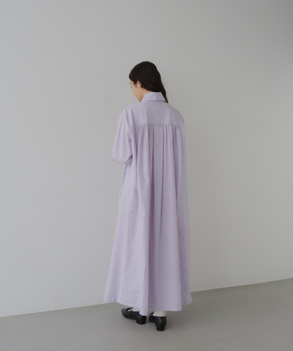 ≪web展示会≫fancy stripe shirt onepiece（ファンシーストライプシャツワンピース）≪2025年8月1日12:00販売開始≫≪2026年2月発送予定≫