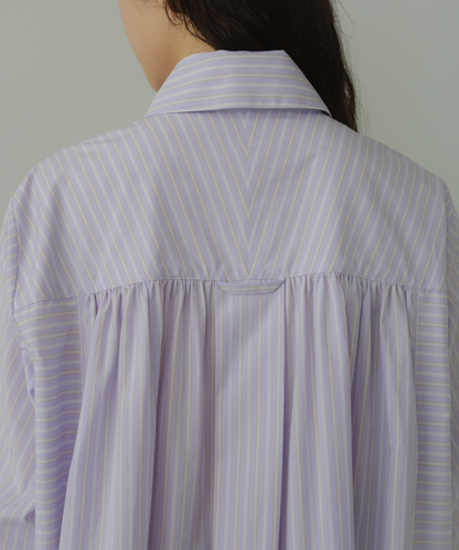 ≪web展示会≫fancy stripe shirt onepiece（ファンシーストライプシャツワンピース）≪2025年8月1日12:00販売開始≫≪2026年2月発送予定≫