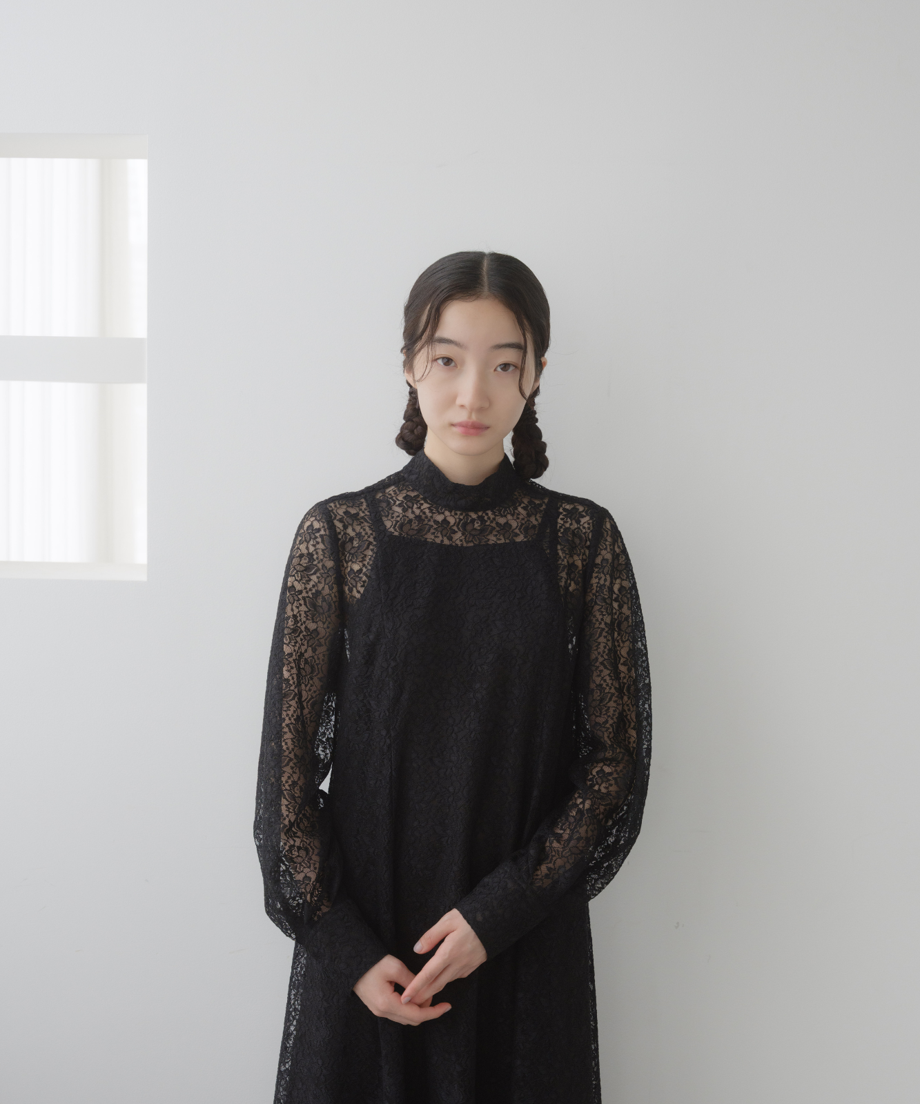 ≪web展示会≫black lace dress（ブラックレースドレス）≪2025年8月1日12:00販売開始≫≪2026年1月発送予定≫
