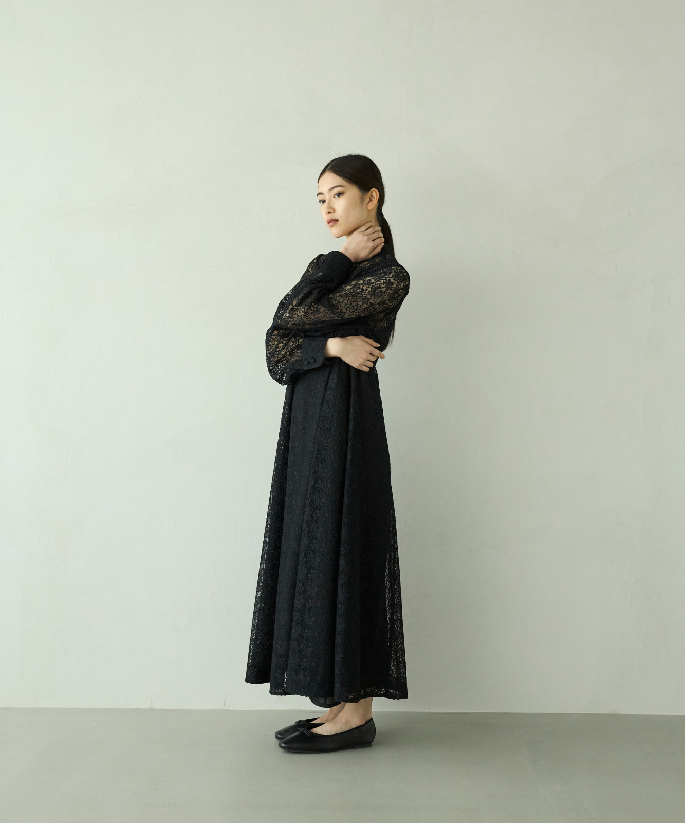 ≪通常販売≫black lace dress (ブラックレースドレス) – THE MUSEUM ≪通常販売≫black lace dress (ブラックレースドレス) – THE MUSEUM