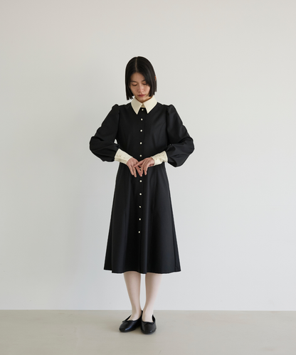≪通常販売≫【THE DRESS #69】 bicolor midi dress （バイカラーミディドレス）≪2026年02月26日12:00販売開始≫