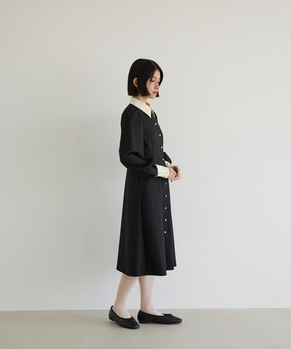 ≪通常販売≫【THE DRESS #69】 bicolor midi dress （バイカラーミディドレス）≪2026年02月26日12:00販売開始≫