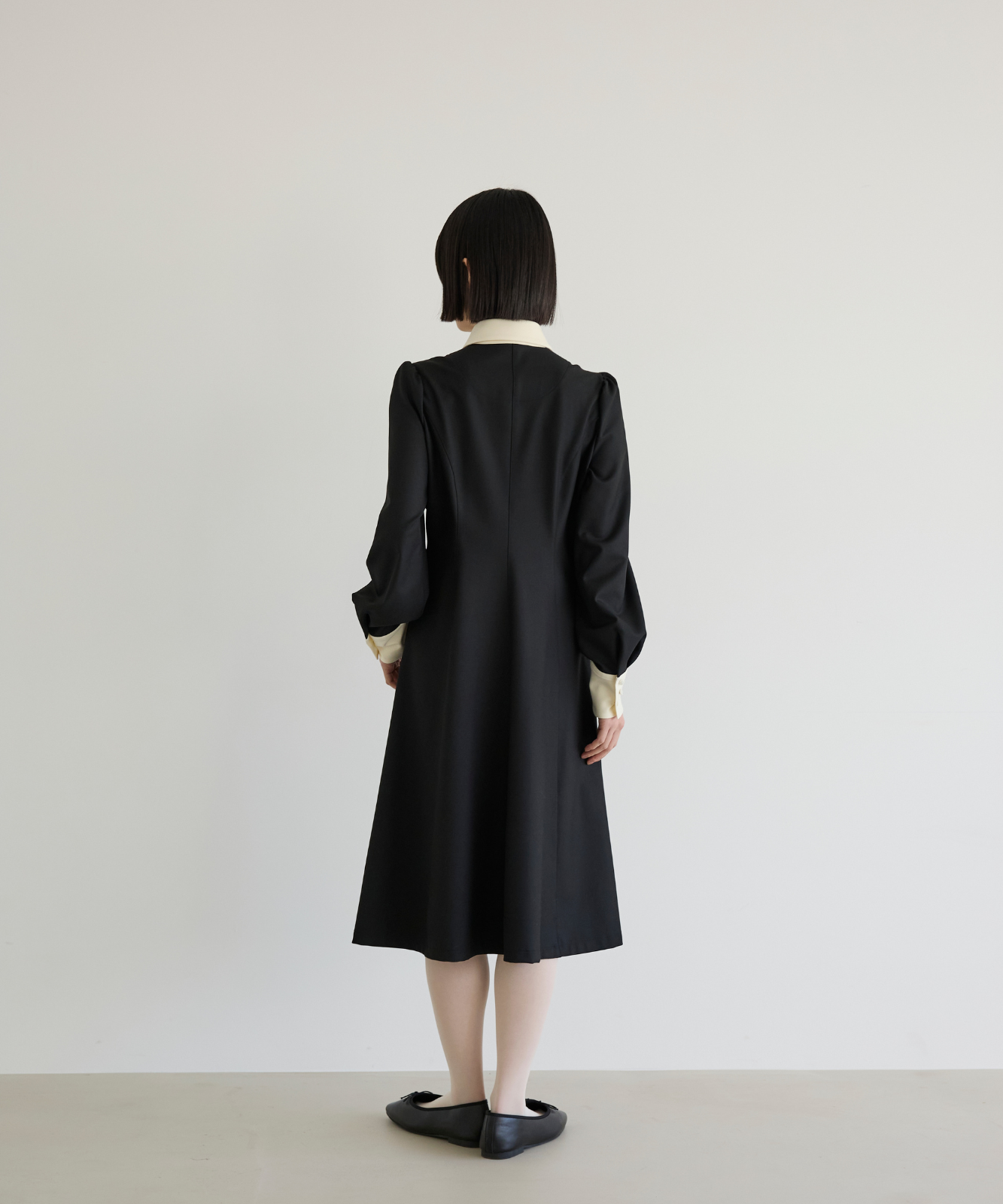 ≪通常販売≫【THE DRESS #69】 bicolor midi dress （バイカラーミディドレス）≪2026年02月26日12:00販売開始≫
