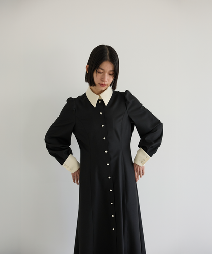 ≪通常販売≫【THE DRESS #69】 bicolor midi dress （バイカラーミディドレス）≪2026年02月26日12:00販売開始≫