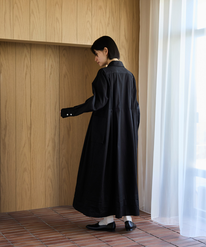 ≪通常販売≫【THE DRESS #70】flat collar medical tuck dress （フラットカラーメディカルタックドレス）≪2026年02月13日12:00販売開始≫
