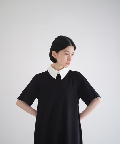 ≪通常販売≫bicolor ponte onepiece （バイカラーポンチワンピース）≪2026年8月5日12:00販売開始≫