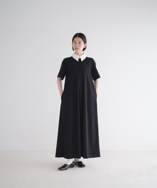 ≪通常販売≫bicolor ponte onepiece （バイカラーポンチワンピース）≪2026年8月5日12:00販売開始≫