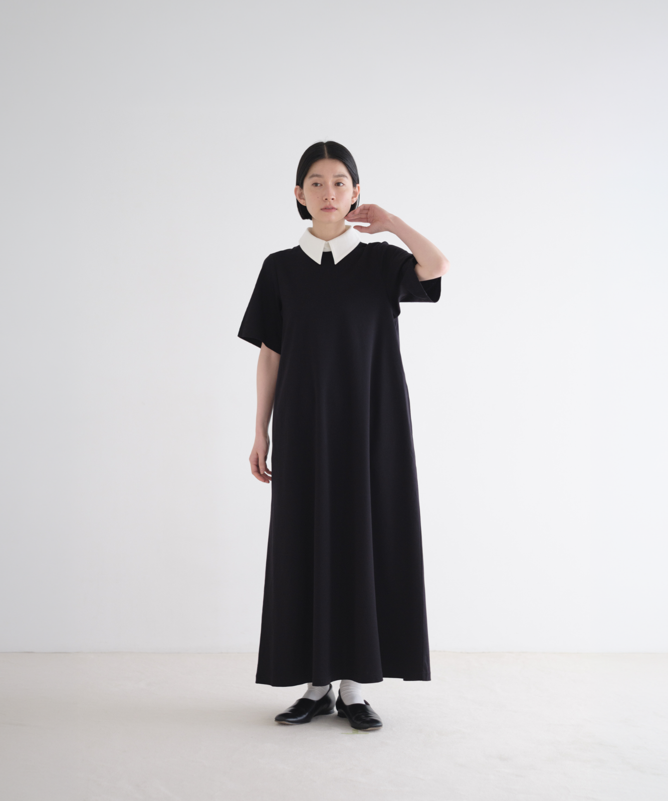 ≪通常販売≫bicolor ponte onepiece （バイカラーポンチワンピース）≪2026年8月5日12:00販売開始≫