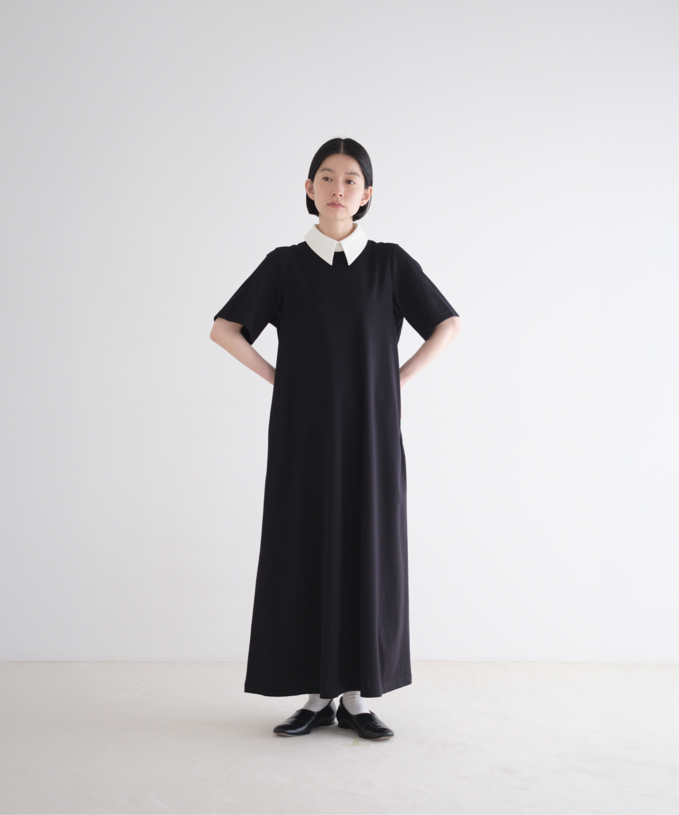 ≪通常販売≫bicolor ponte onepiece （バイカラーポンチワンピース）≪2026年8月5日12:00販売開始≫