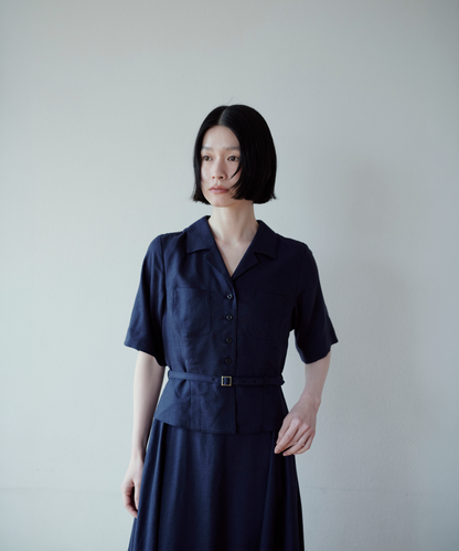 ≪通常販売≫opencollar docking onepiece （オープンカラードッキングワンピース）