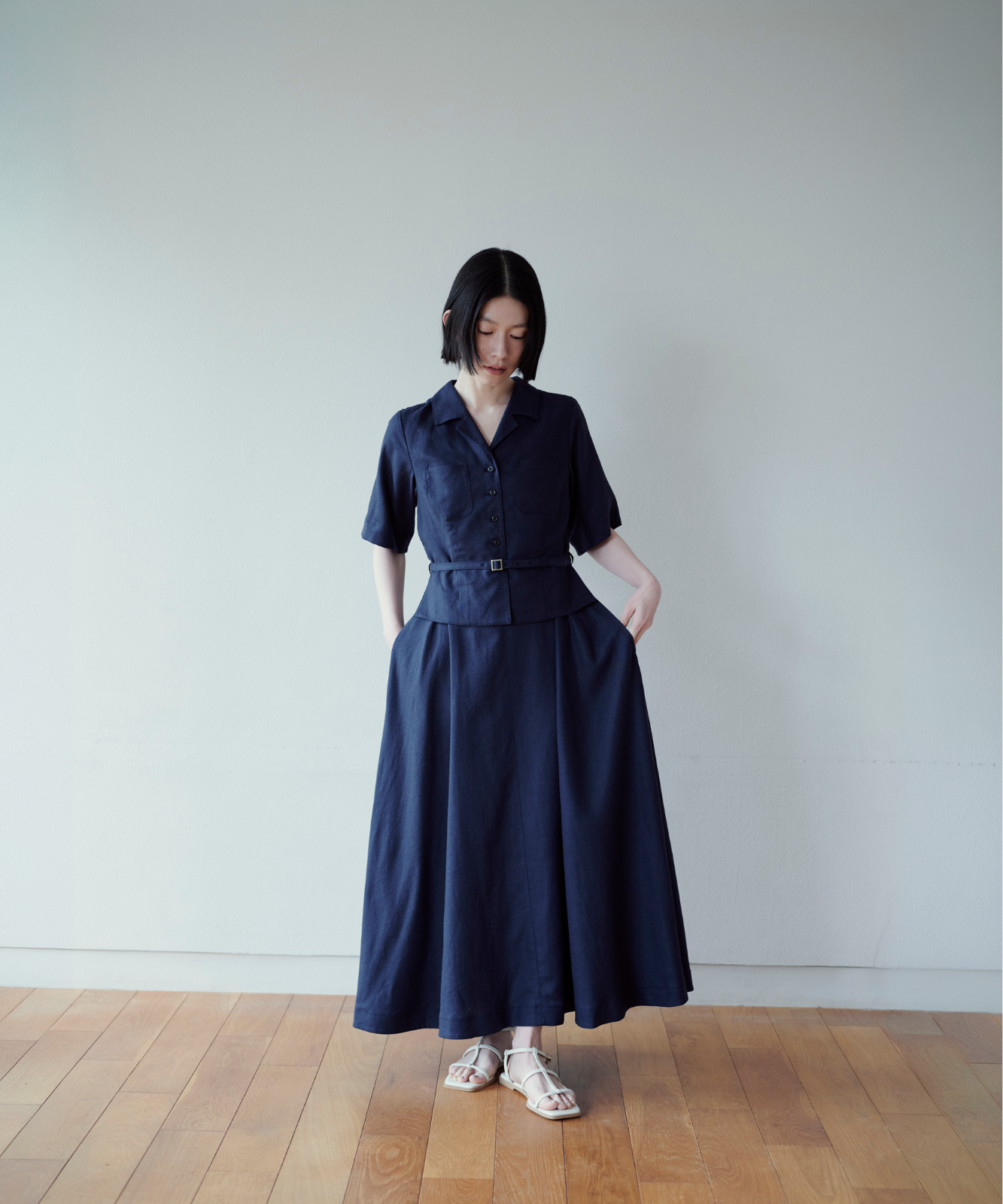 ≪通常販売≫opencollar docking onepiece （オープンカラードッキング
