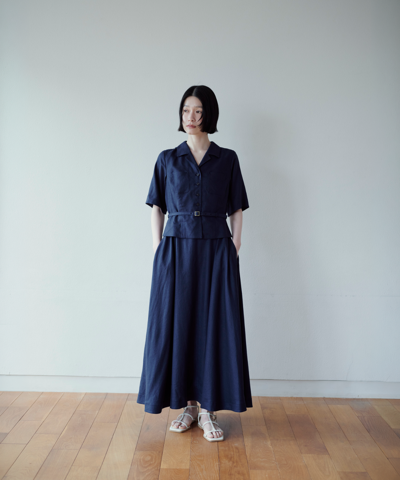 ≪通常販売≫opencollar docking onepiece （オープンカラードッキング