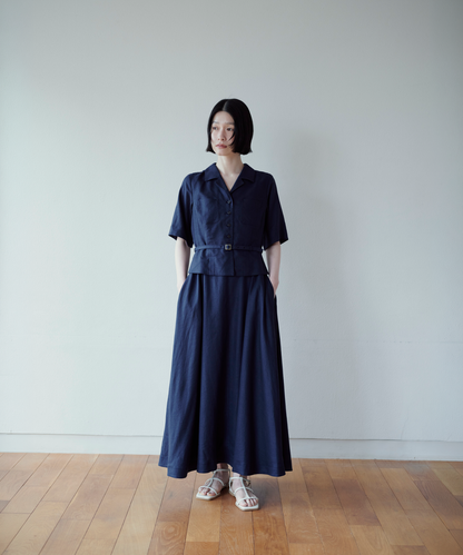 ≪通常販売≫opencollar docking onepiece （オープンカラードッキングワンピース）