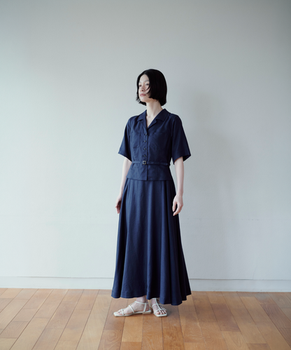 ≪通常販売≫opencollar docking onepiece （オープンカラードッキングワンピース）