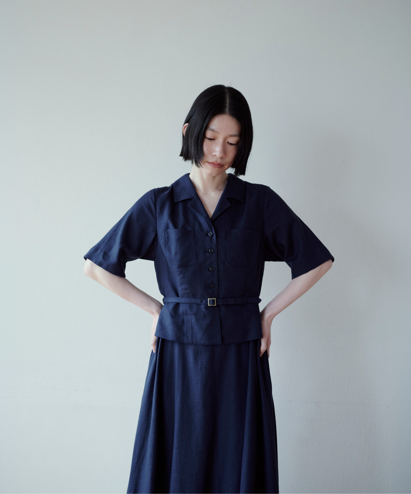 ≪通常販売≫opencollar docking onepiece （オープンカラードッキング
