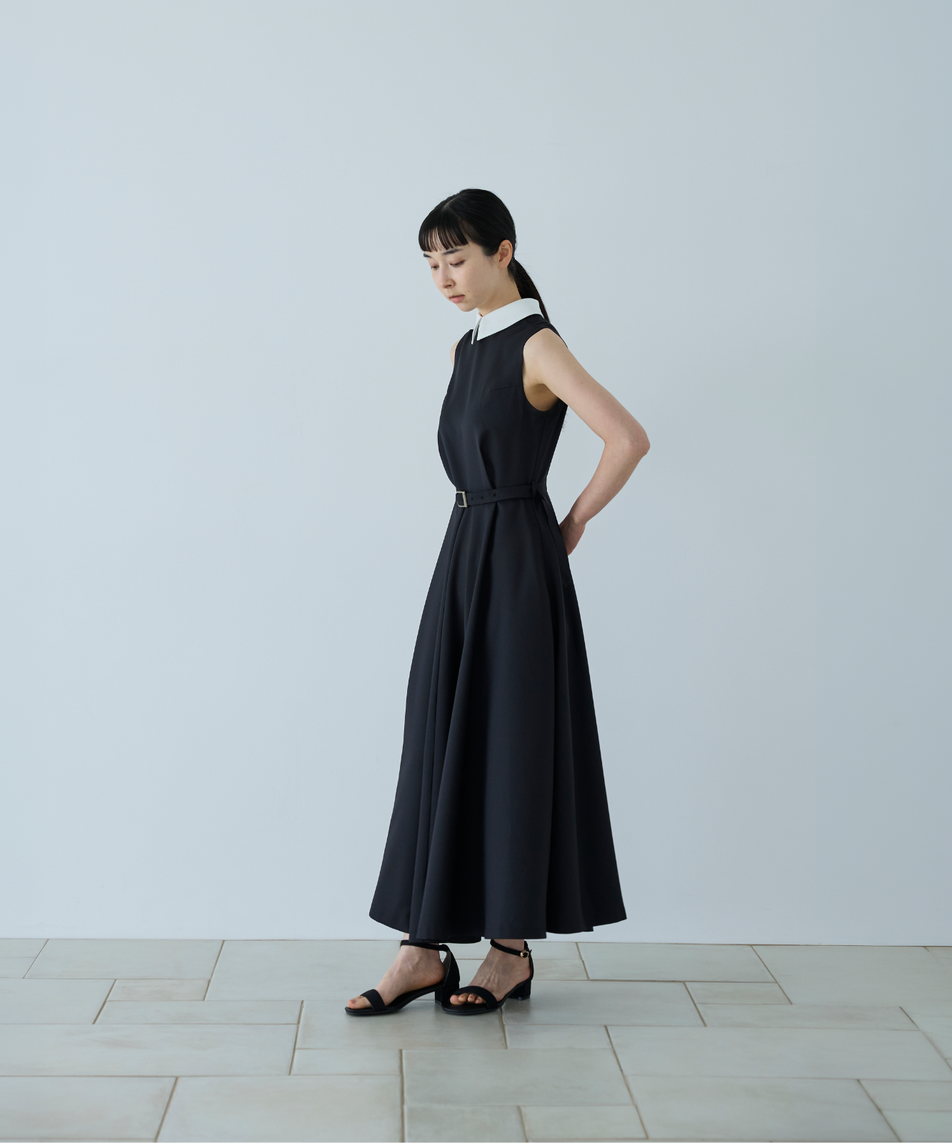 ≪通常販売≫bicolor no-sleeve onepiece （バイカラーノースリーブワンピース）≪2026年7月8日12:00販売開始≫
