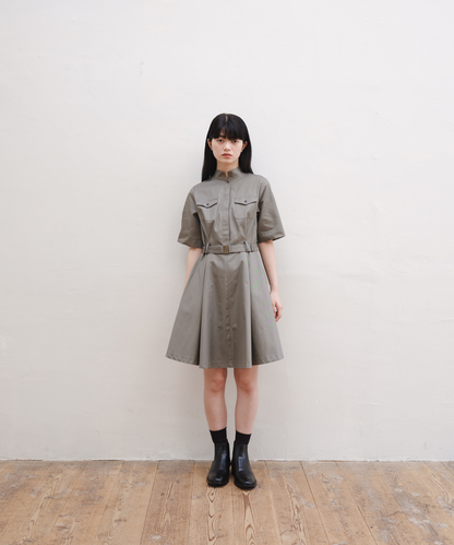 ≪web展示会≫belted mini flare onepiece （ベルテッドミニフレアワンピース）≪2025年11月7日12:00販売開始≫≪2026年5月発送予定≫