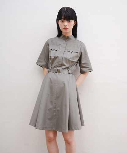 ≪web展示会≫belted mini flare onepiece （ベルテッドミニフレアワンピース）≪2025年11月7日12:00販売開始≫≪2026年5月発送予定≫