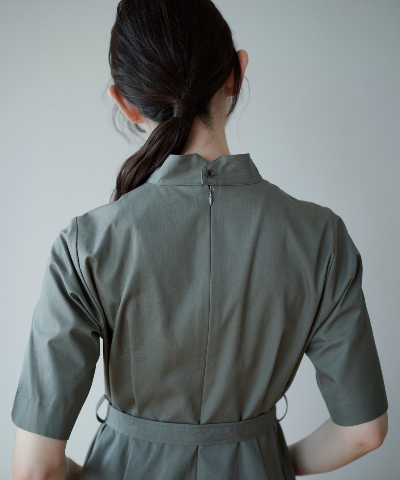 ≪通常販売≫belted mini flare onepiece （ベルテッドミニフレア