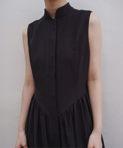 ≪web展示会≫classical linen gather onepiece （クラシカルリネンギャザーワンピース）≪2025年11月7日12:00販売開始≫≪2026年6月発送予定≫
