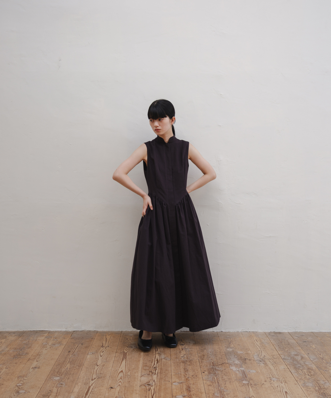 ≪web展示会≫classical linen gather onepiece （クラシカルリネンギャザーワンピース）≪2025年11月7日12:00販売開始≫≪2026年6月発送予定≫
