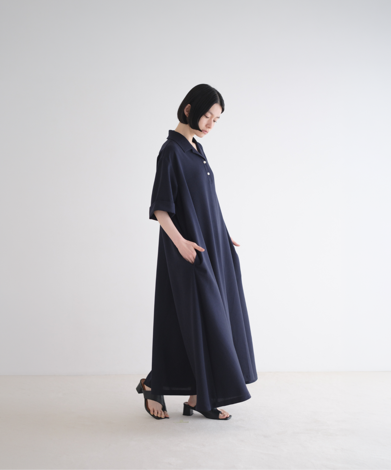 ≪通常販売≫open collar dress （オープンカラードレス）≪2026年7月13日12:00販売開始≫