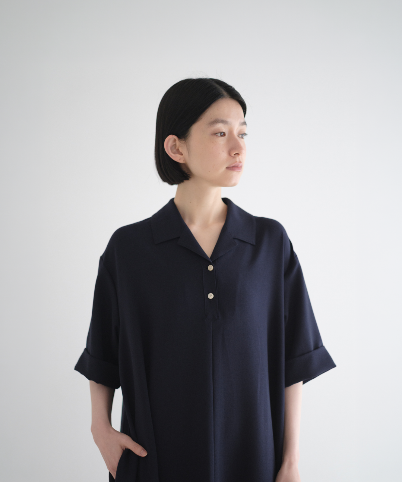 ≪通常販売≫open collar dress （オープンカラードレス）≪2026年7月13日12:00販売開始≫