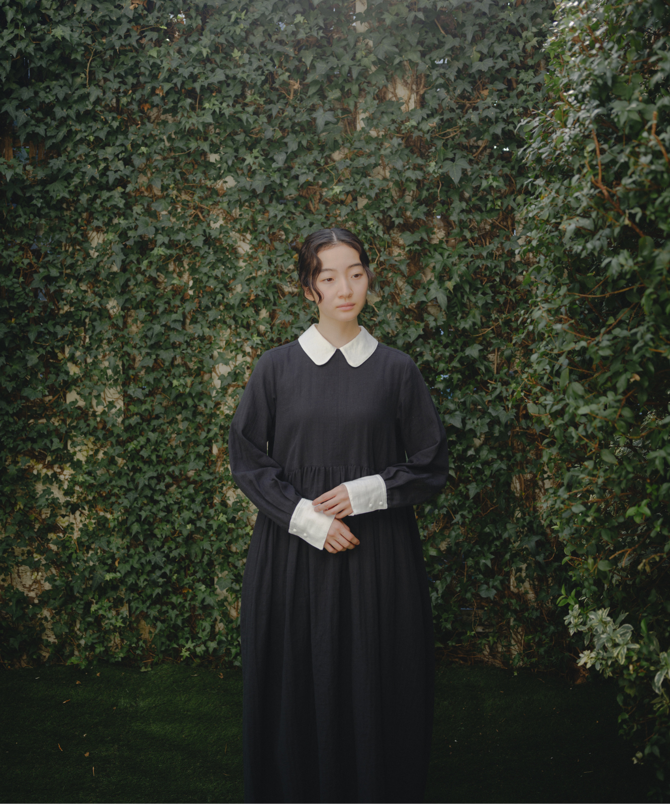 ≪通常販売≫bicolor double gaze one piece （バイカラーダブルガーゼワンピース）≪2026年03月13日12:00販売開始≫