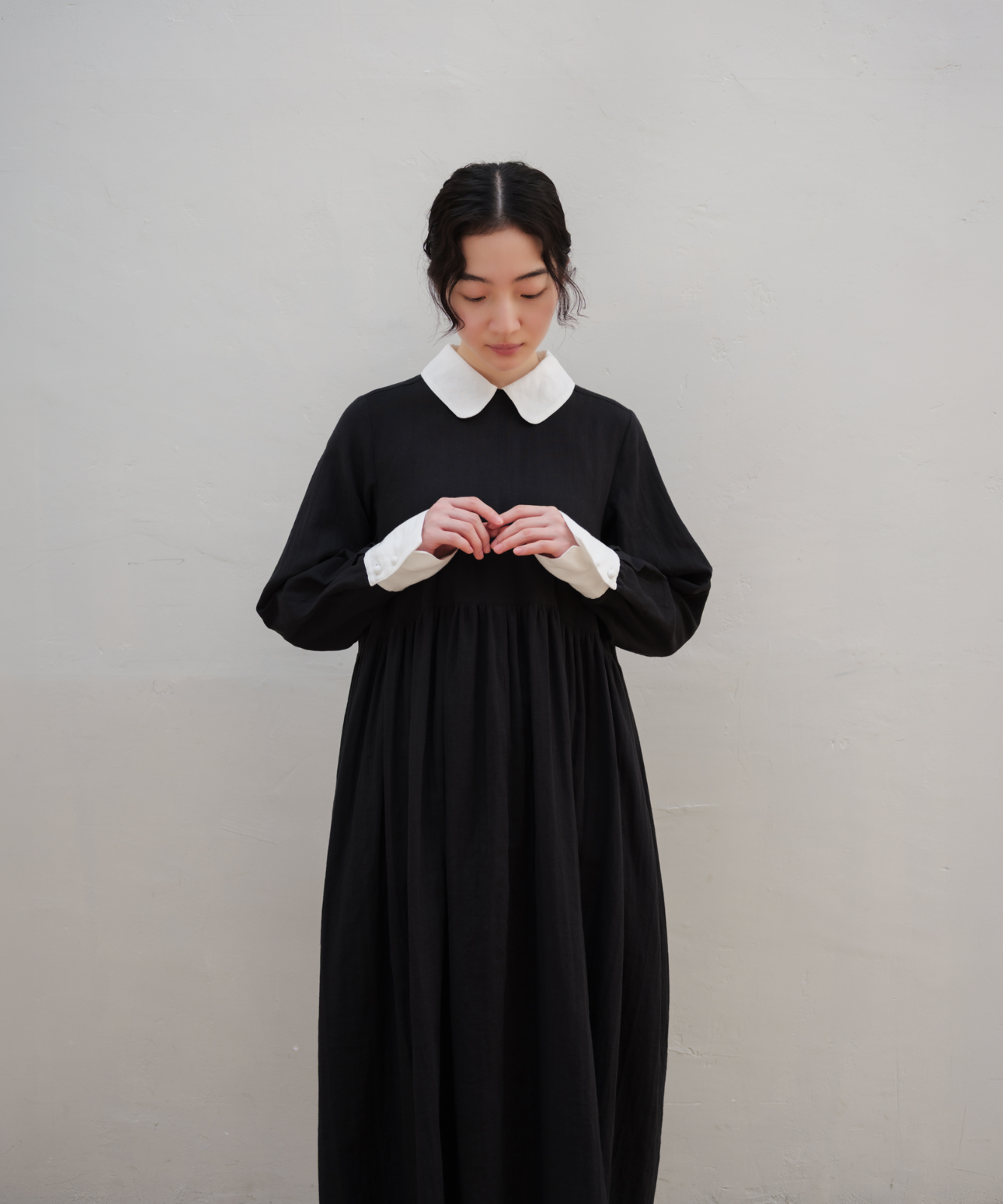 ≪通常販売≫bicolor double gaze one piece （バイカラーダブルガーゼワンピース）≪2026年03月13日12:00販売開始≫