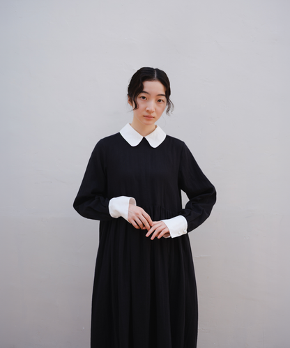 ≪通常販売≫bicolor double gaze one piece （バイカラーダブルガーゼワンピース）≪2026年03月13日12:00販売開始≫