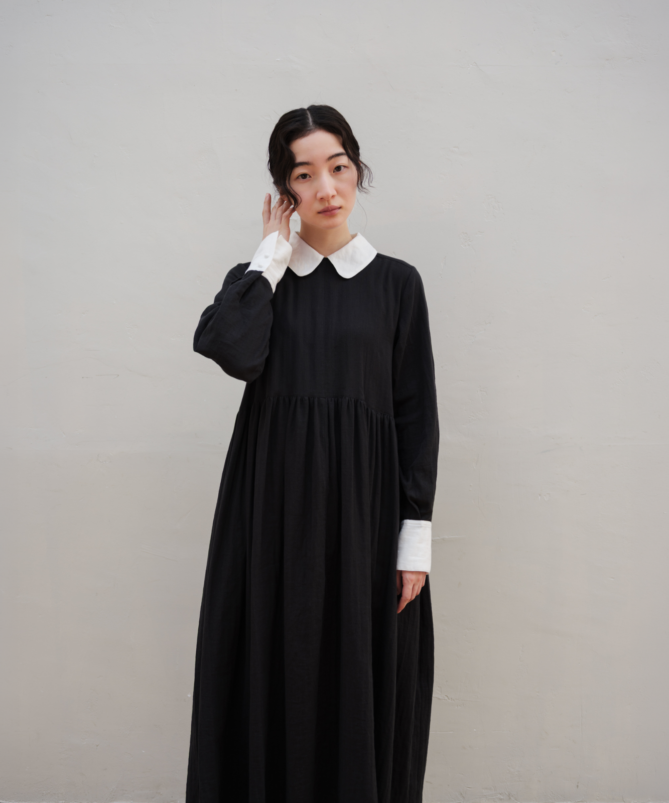 ≪通常販売≫bicolor double gaze one piece （バイカラーダブルガーゼワンピース）≪2026年03月13日12:00販売開始≫