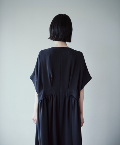 ≪通常販売≫v neck easy gather dress （Vネックイージーギャザードレス）≪2026年05月8日12:00販売開始≫