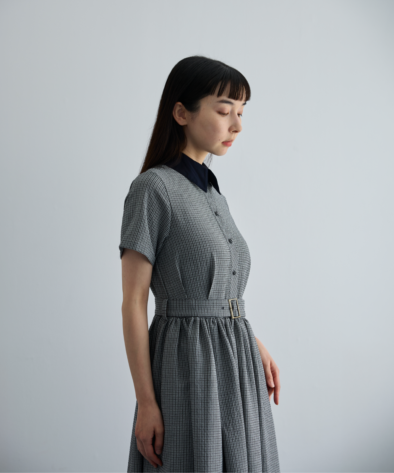 ≪通常販売≫shepherd check gather dress（シェパードチェックギャザードレス）≪2026年6月26日12:00販売開始≫