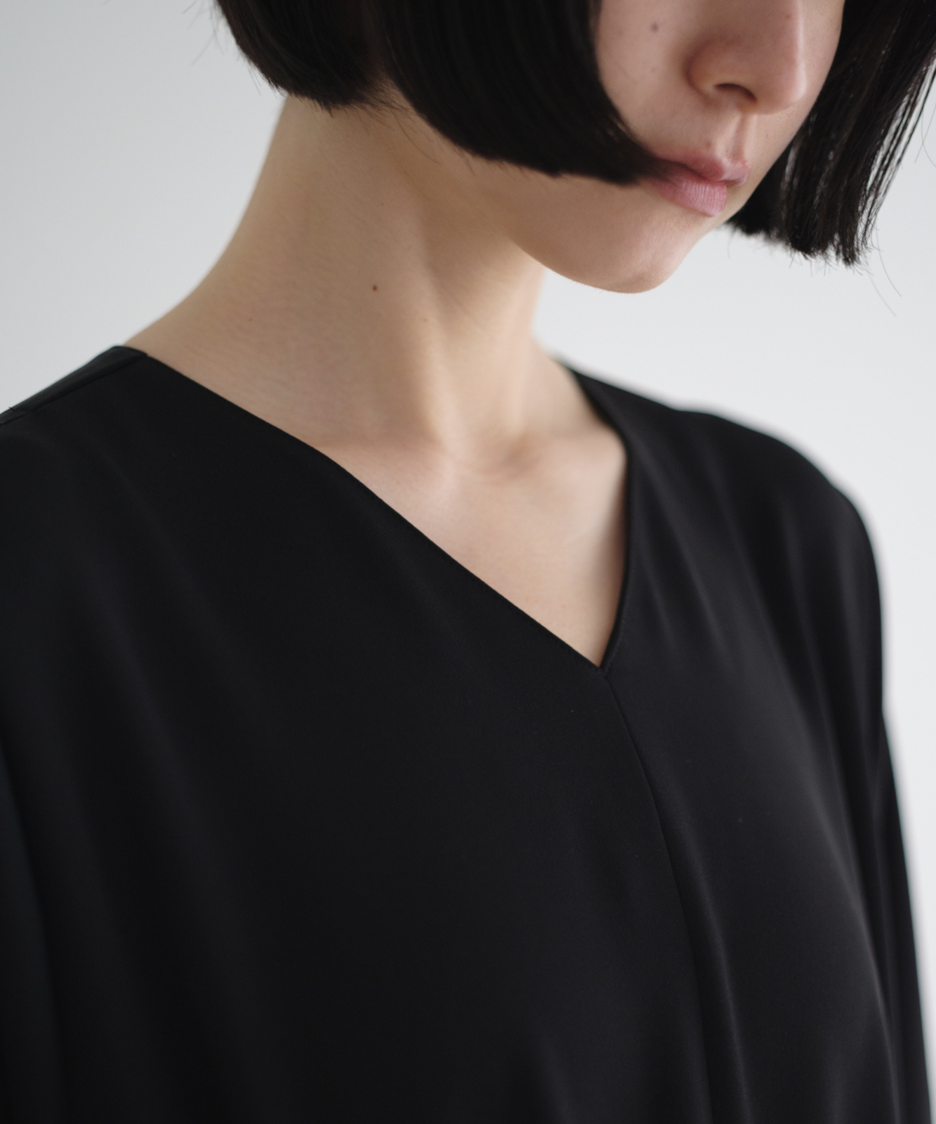 ≪通常販売≫【THE DRESS #11】Vneck gather one piece （Vネックギャザーワンピース）≪2026年7月6日12:00販売開始≫