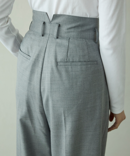 ≪通常販売≫three tuck easy wide pants（スリータックイージーワイドパンツ）≪2026年01月09日12:00販売開始≫