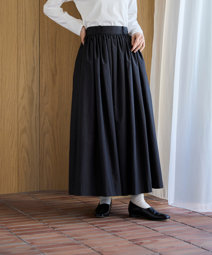 ≪通常販売≫volume gather flare skirt （ボリュームギャザーフレアスカート）