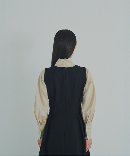 ≪通常販売≫gold button no-sleeve dress （ゴールドボタンノースリーブドレス）≪2026年8月31日12:00販売開始≫