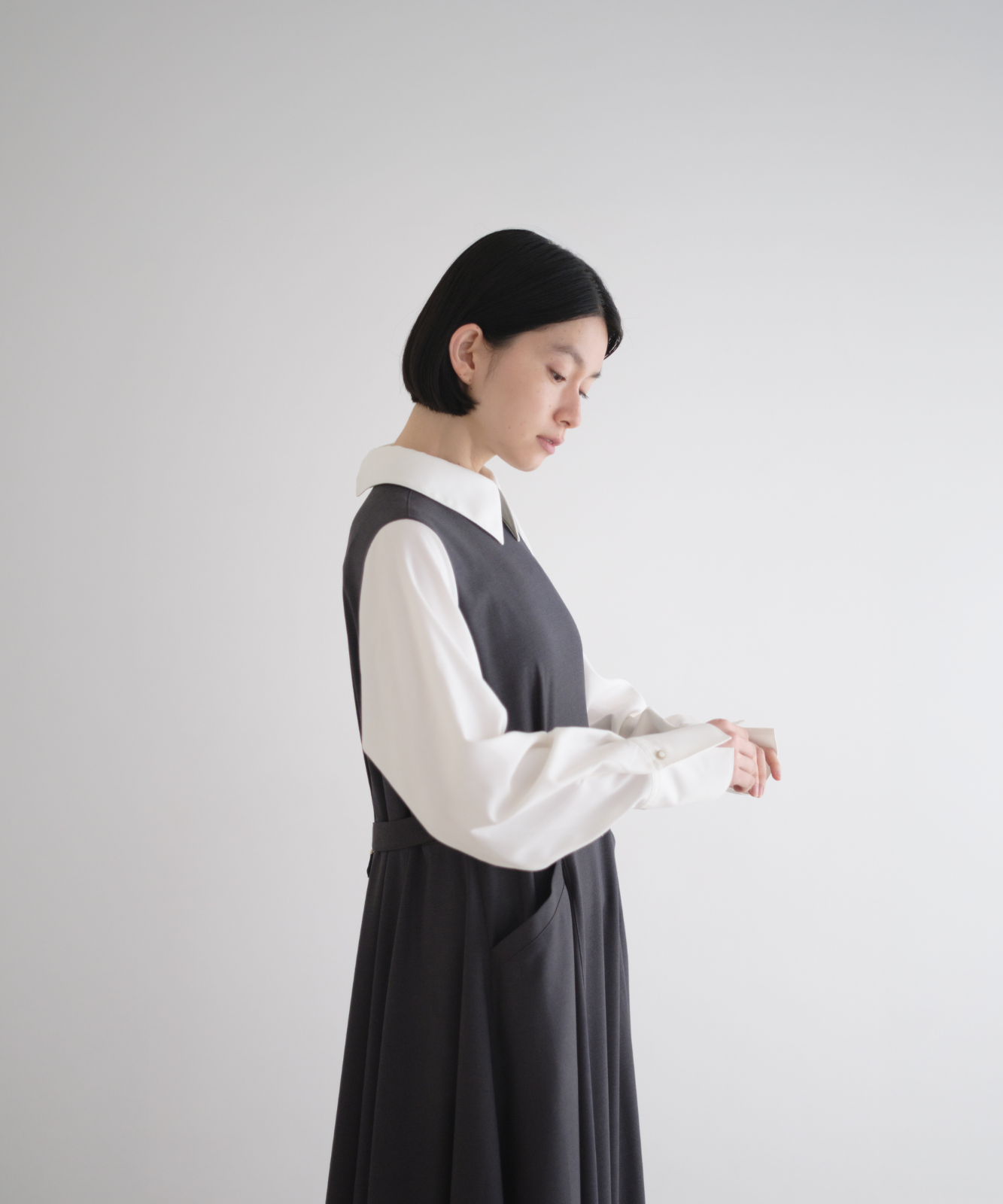 ≪通常販売≫bicolor classical docking onepiece （バイカラークラシカルドッキングワンピース）≪2026年8月21日12:00販売開始≫