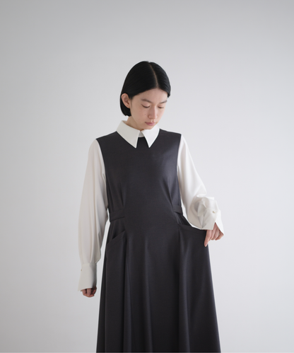 ≪通常販売≫bicolor classical docking onepiece （バイカラークラシカルドッキングワンピース）≪2026年8月21日12:00販売開始≫