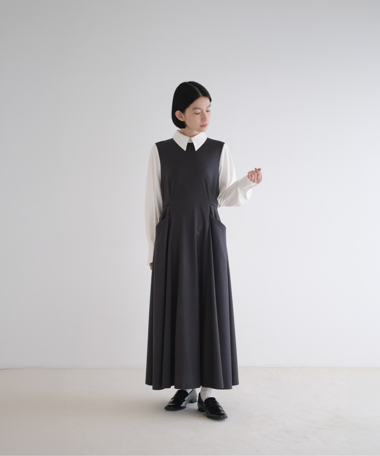 ≪通常販売≫bicolor classical docking onepiece （バイカラークラシカルドッキングワンピース）≪2026年8月21日12:00販売開始≫