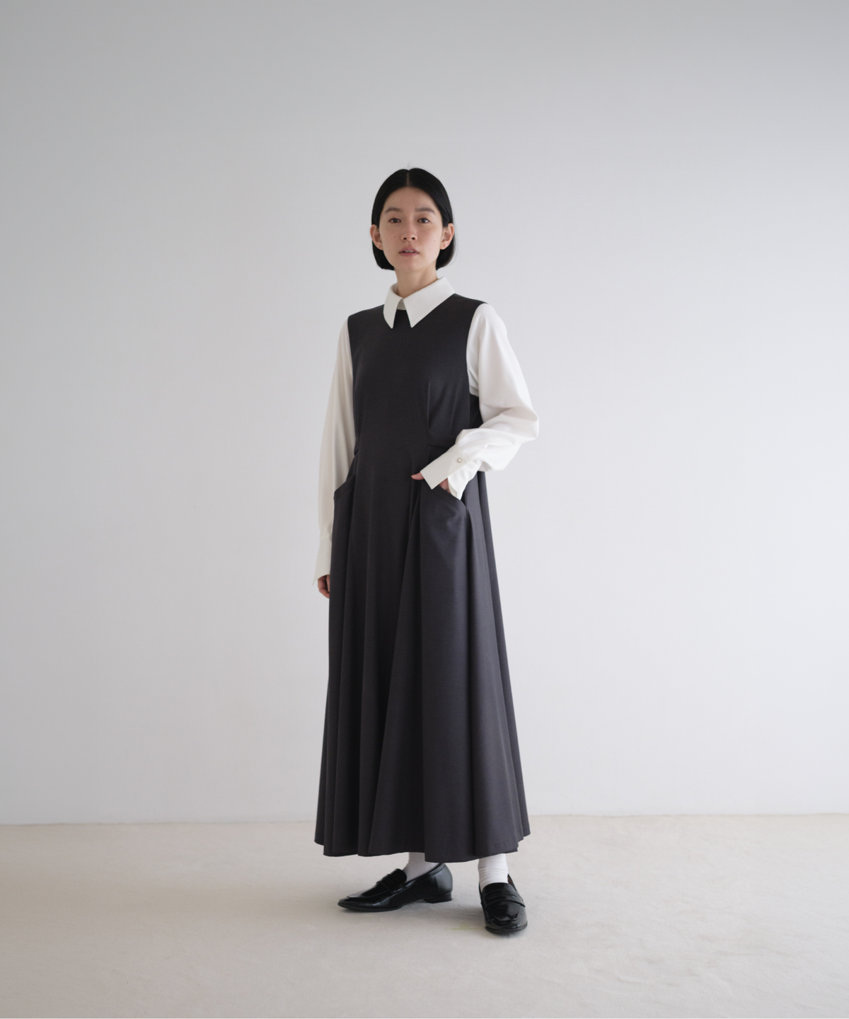 ≪通常販売≫bicolor classical docking onepiece (バイカラー ≪通常販売≫bicolor classical docking onepiece (バイカラー