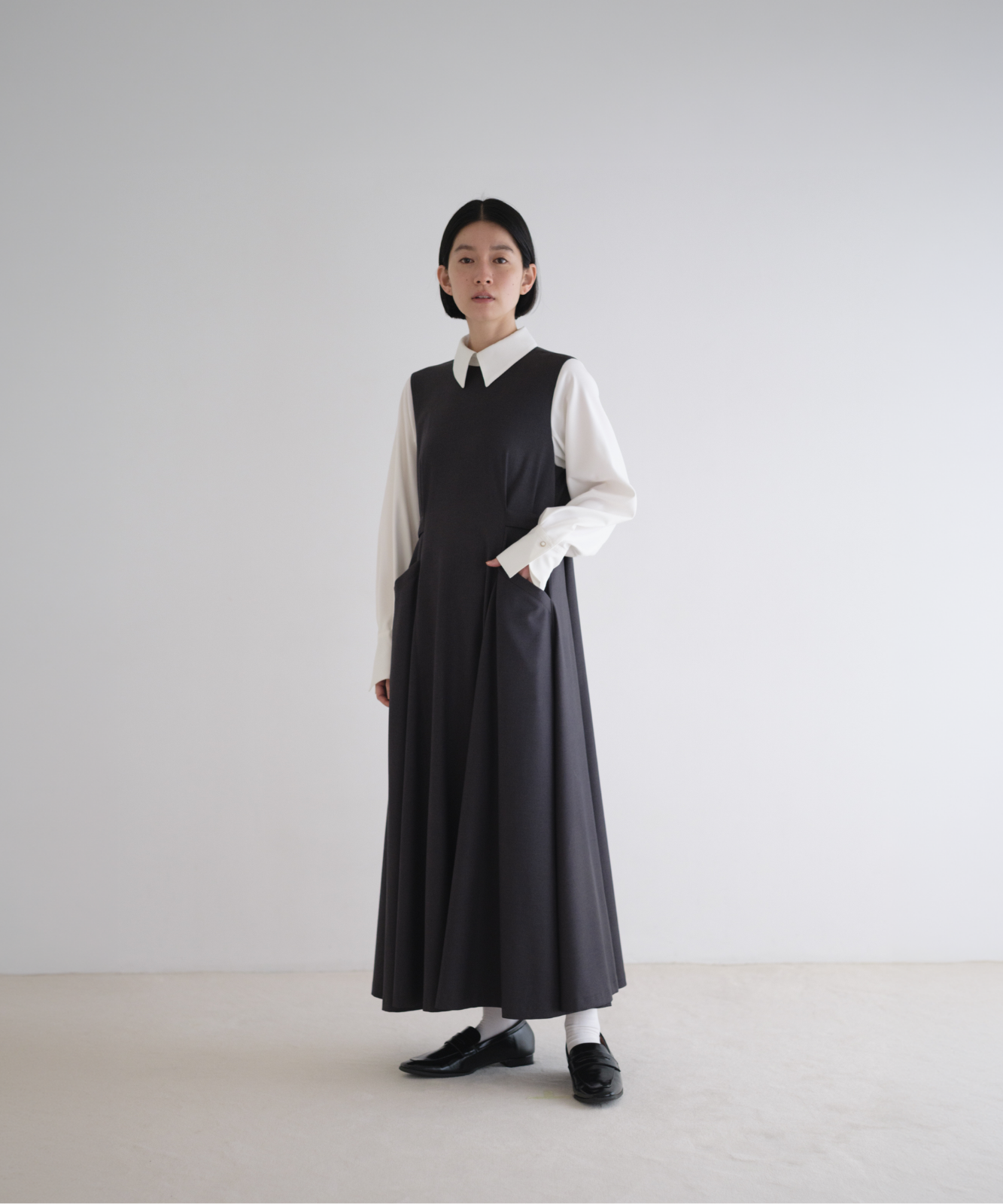 ≪通常販売≫bicolor classical docking onepiece （バイカラークラシカルドッキングワンピース）≪2026年8月21日12:00販売開始≫
