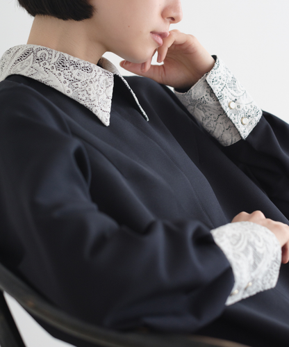 ≪通常販売≫lace collar dress （レースカラードレス）≪2026年9月8日12:00販売開始≫