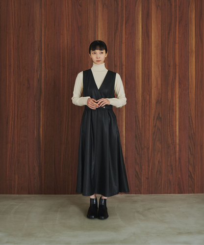 ≪通常販売≫leather jumper skirt （レザージャンパースカート）≪2026年9月29日12:00販売開始≫