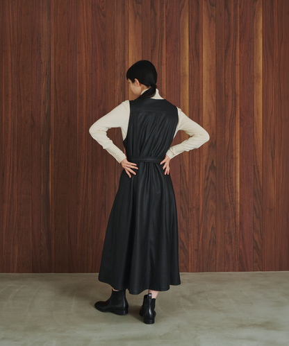 ≪通常販売≫leather jumper skirt （レザージャンパースカート）≪2026年9月29日12:00販売開始≫