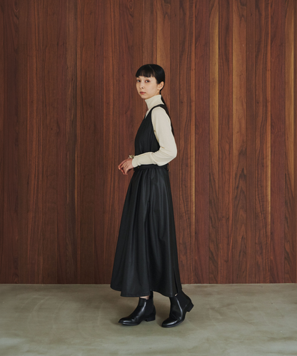 ≪通常販売≫leather jumper skirt （レザージャンパースカート）≪2026年9月29日12:00販売開始≫