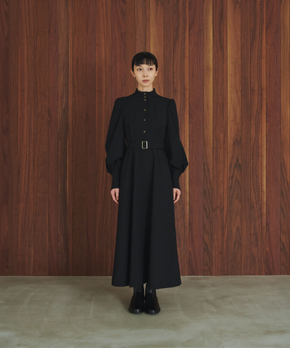 ≪通常販売≫stand collar gold button dress （スタンドカラーゴールドボタンドレス）≪2026年9月30日12:00販売開始≫