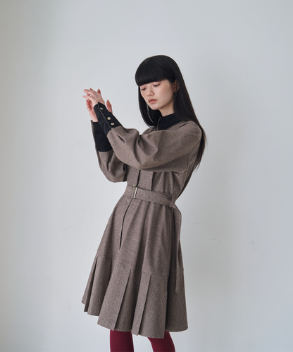 ≪通常販売≫gunclub check bicolor mini onepiece （ガンクラブチェックバイカラーミニワンピース）≪2026年10月19日12:00販売開始≫
